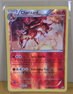 Pokemon TCG Cards - Charizard Reverse Holo Rare Legendary Treasures 19/113 2013 - Image 1