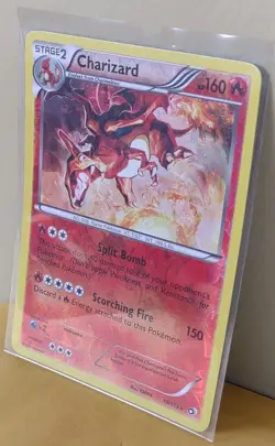 Pokemon TCG Cards - Charizard Reverse Holo Rare Legendary Treasures 19/113 2013 - Image 4