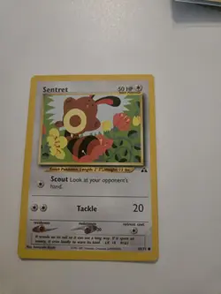 63/75 | Sentret | Neo Discovery | Pokemon Card | Very Good - Image 1