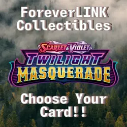 Pokemon Twilight Masquerade TCG - Pack Fresh - BULK SAVINGS!-Choose Your Card! - Image 1