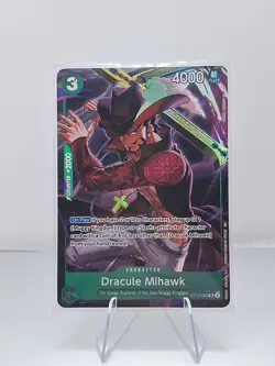 Dracule Mihawk (Illustration Box Vol.4) ST12-003 One Piece Promotion Cards Foil - Image 1