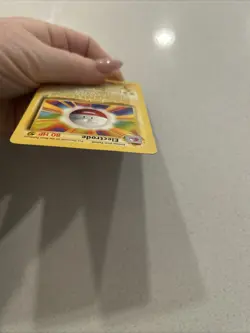 Pokemon TCG Electrode Base Set 25/130 Non-Holo Rare Card 2000 LP - Image 4