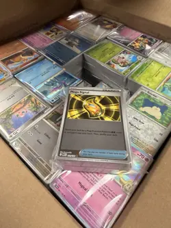 5000+ Pokemon TCG Bulk Card Lot HOLO/REVERSE HOLO Only, No Energy Box #1 - Image 1