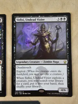 Magic The Gathering Rare And Mythic Black Card Lot 3 Cards - Image 3