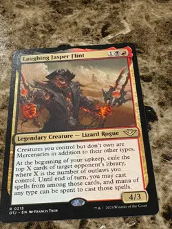 LAUGHING JASPER FLINT Magic MTG Outlaws of Thunder Junction - Image 1