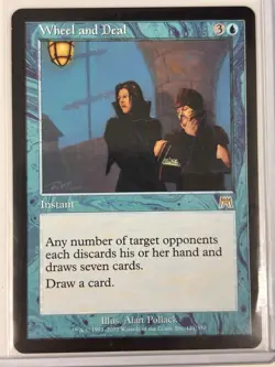 MTG Wheel and Deal - Onslaught #121 Rare - Image 1