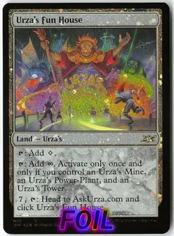 Urza's Fun House (Galaxy Foil) 485 Rare Unfinity NM/LP MTG - Image 1