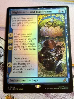 Nightmares and Daydreams [Avatar: The Last Airbender: Eternal-Legal] 94 NM Foil - Image 4