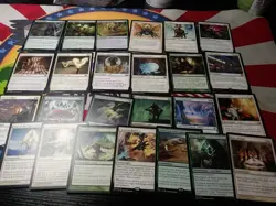 Sythis Harvest's Hand Custom Made Commander Deck Green White - Image 2