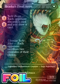 x1 Jecht Reluctant Guardian Braska's Final Aeon FOIL FIN MTG 363 BORDERLESS 1x - Image 2