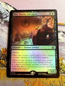Fire Nation Salvagers - Foil Avatar MTG - Image 1