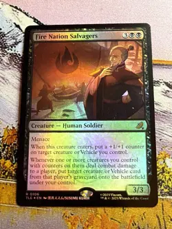Fire Nation Salvagers - Foil Avatar MTG - Image 2