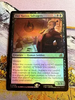 Fire Nation Salvagers - Foil Avatar MTG - Image 3