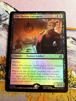 Fire Nation Salvagers - Foil Avatar MTG - Image 4