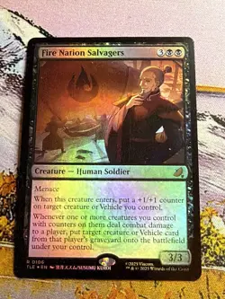Fire Nation Salvagers - Foil Avatar MTG - Image 5