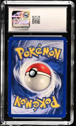 GRAY GREY STAMP Poke Flute 86/102 1st Edition Pokemon Base Set CGC 9 Mint - Image 2