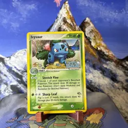 Ivysaur - 35/100 Pokemon Crystal Guardians - Reverse Holo / Stamped - Image 1