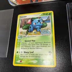 Ivysaur - 35/100 Pokemon Crystal Guardians - Reverse Holo / Stamped - Image 4