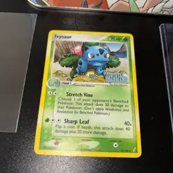 Ivysaur - 35/100 Pokemon Crystal Guardians - Reverse Holo / Stamped - Image 5
