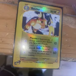 Pokemon Raichu Expedition Base Set 61/165 Reverse Holo Rare - Image 4