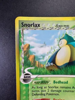 Snorlax Reverse Holo Rare EX Dragon Frontiers 2006 Pokemon TCG 10/101 - Image 2
