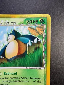 Snorlax Reverse Holo Rare EX Dragon Frontiers 2006 Pokemon TCG 10/101 - Image 3
