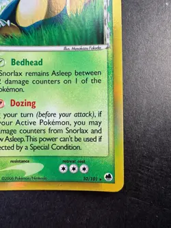 Snorlax Reverse Holo Rare EX Dragon Frontiers 2006 Pokemon TCG 10/101 - Image 5