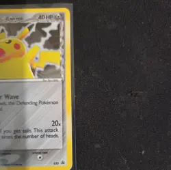 Pikachu Holo 035 Ninendo Promos Black Star Promo NM Pokemon TCG 1 - Image 3