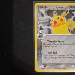 Pikachu Holo 035 Ninendo Promos Black Star Promo NM Pokemon TCG 1 - Image 5