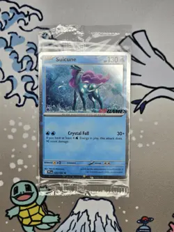 Suicune Stamped Promo EB Games Sealed - Phantasmal Flames 026/094 - Pokemon TCG - Image 1