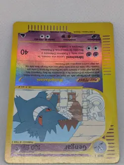 Gengar 10/144 Skyridge Reverse Holo Ultra Rare Pokemon TCG Nintendo ITALIAN MP+ - Image 4