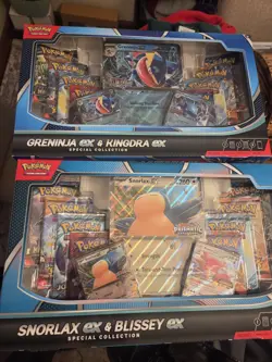 Pokemon TCG Snorlax ex and Blissey ex Special Collection Box Factory Sealed - Image 1