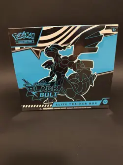 Pokemon TCG New Factory Sealed Black Bolt Elite Trainer Box ETB - Image 1