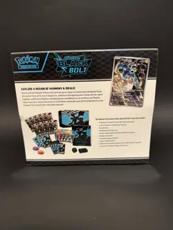 Pokemon TCG New Factory Sealed Black Bolt Elite Trainer Box ETB - Image 2
