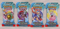 4 - POKEMON Scarlet Violet Journey Together Booster Pack LOT * NEW FREE SHIPPING - Image 1