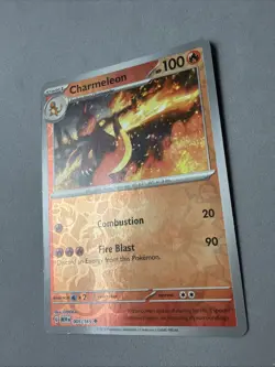 Pokemon TCG * Scarlet & Violet 151 * 005/165 Charmeleon Uncommon * REVERSE HOLO - Image 2