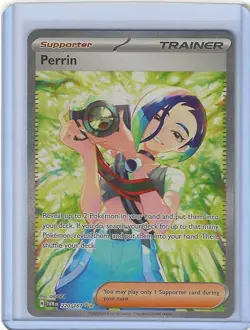 Pokemon - Perrin 220/167 Sv06: Twilight Masquerade Holo SIR - Image 1