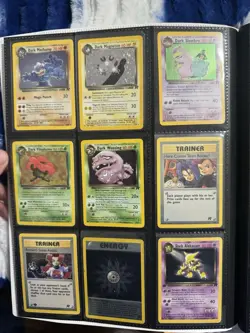 Vintage Pokemon Team Rocket 82/82 Complete Master Set MP-NM!! With First Ed - Image 2