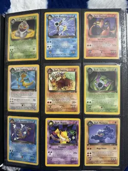 Vintage Pokemon Team Rocket 82/82 Complete Master Set MP-NM!! With First Ed - Image 3