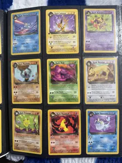 Vintage Pokemon Team Rocket 82/82 Complete Master Set MP-NM!! With First Ed - Image 5
