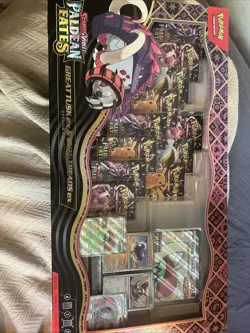 Lot of 5 Pokemon TCG Paldean Fates Great Tusk Iron Treads Ex Premium Collection - Image 2