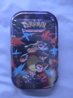 Pokemon TCG Mega Evolutions Heroes Mini Tin - Kangaskhan - Factory Sealed - Image 1