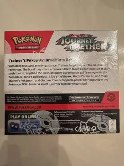 Pokemon TCG: Journey Together ENHANCED Factory Sealed Booster Box - Image 2