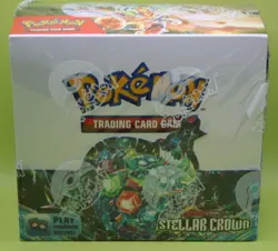 (501125) Pokemon SV STELLAR CROWN BOOSTER BOX - FACTORY SEALED Near Mint/MINT - Image 2