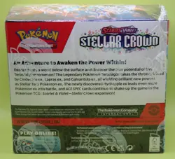 (501125) Pokemon SV STELLAR CROWN BOOSTER BOX - FACTORY SEALED Near Mint/MINT - Image 4