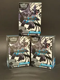 [SEALED] Pokemon TCG Black Bolt Bundles [NEW/FACTORY] LOT Of 3 - Image 1