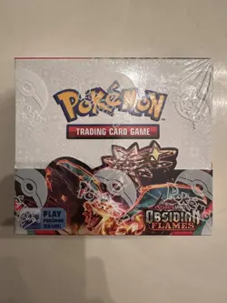 Pokemon TCG - Obsidian Flames Booster Box - NEW/Factory SEALED 2023 English - Image 1