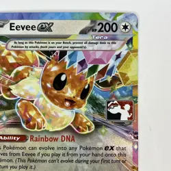 Pokemon TCG Prismatic Evolutions Eevee EX 075/131 Prize Packs Stamp - Image 3