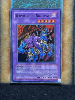 Yugioh Reaper On The Nightmare PGD-078 Super Rare LP - Image 1
