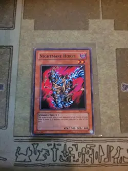 YUGIOH NIGHTMARE HORSE PGD-077 COMMON UNLIMITED ED 1996 LP - Image 1